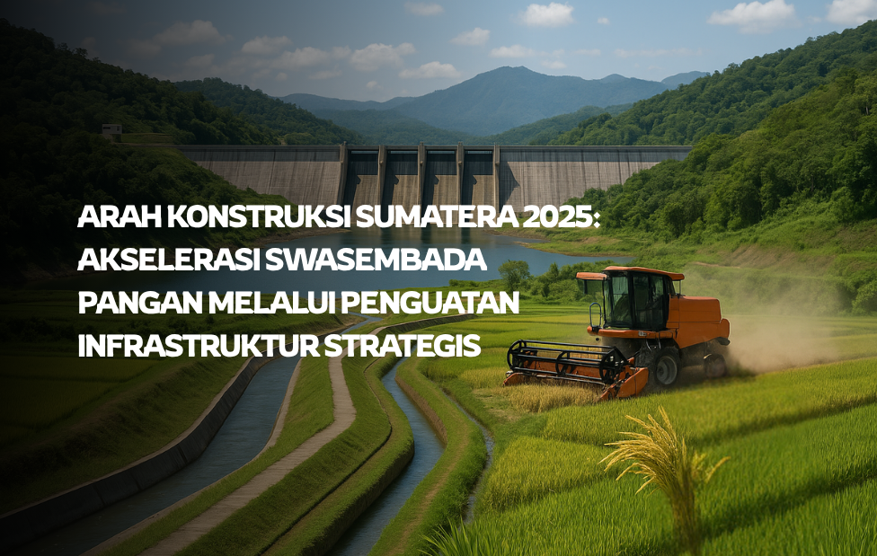 Arah Konstruksi Sumatera 2025:  Akselerasi Swasembada Pangan Melalui Penguatan Infrastruktur Strategis