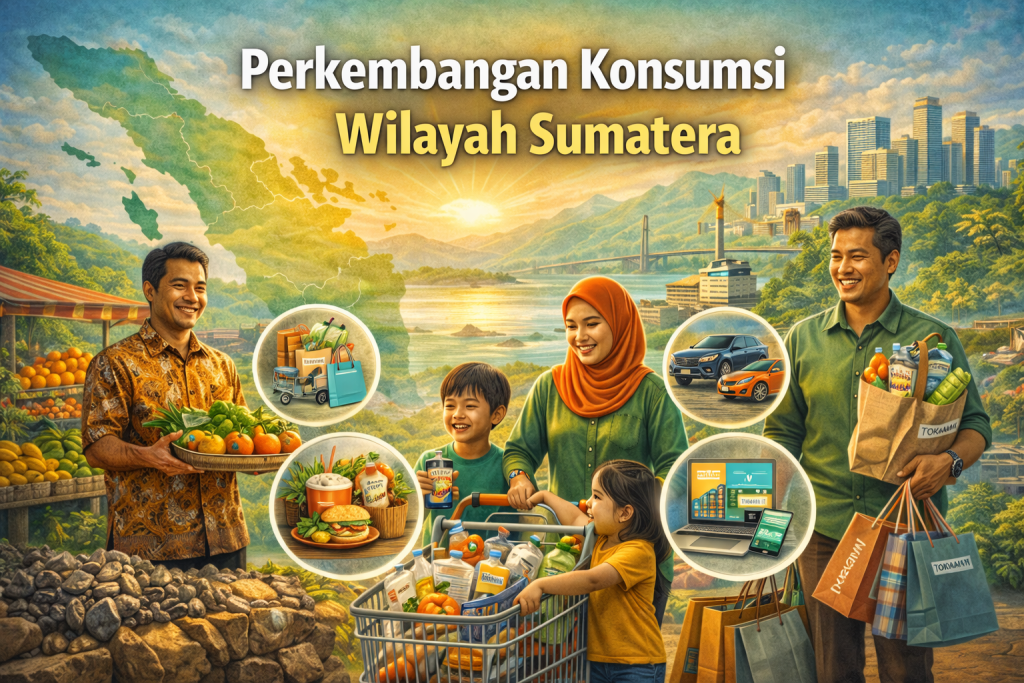 Perkembangan Konsumsi Wilayah Sumatera