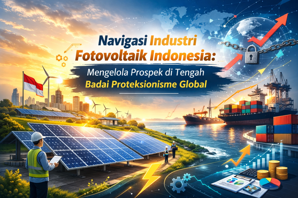 Navigasi Industri Fotovoltaik Indonesia: Mengelola Prospek di Tengah Badai Proteksionisme Global