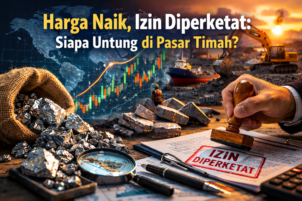 Harga Naik, Izin Diperketat: Siapa Untung di Pasar Timah?
