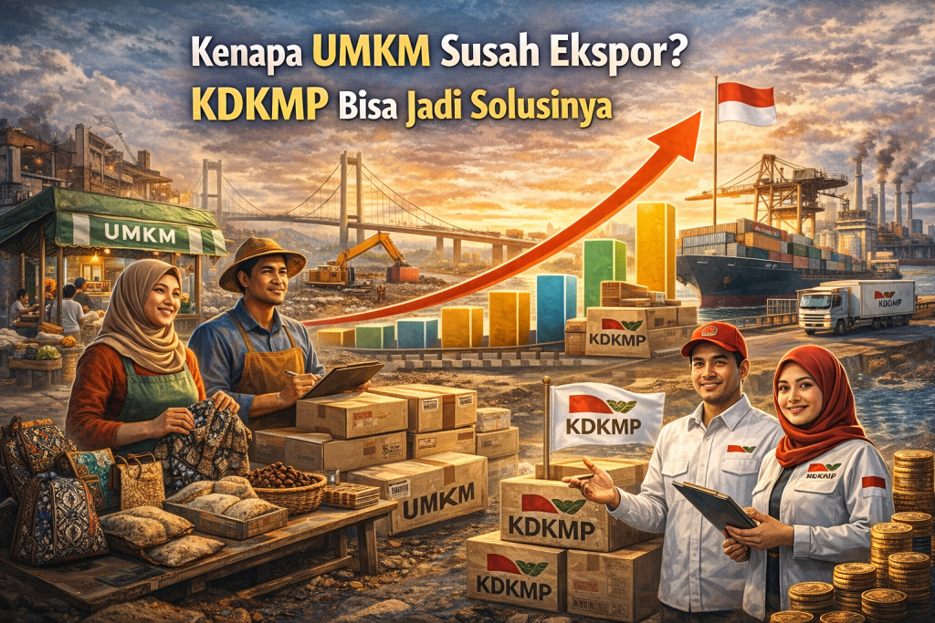 Kenapa UMKM Susah Ekspor? KDKMP Bisa Jadi Solusinya