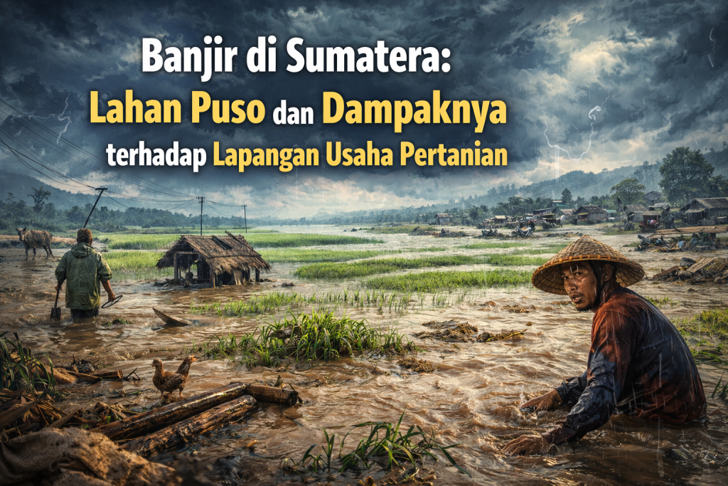 Banjir di Sumatera: Lahan Puso dan Dampaknya terhadap Lapangan Usaha Pertanian