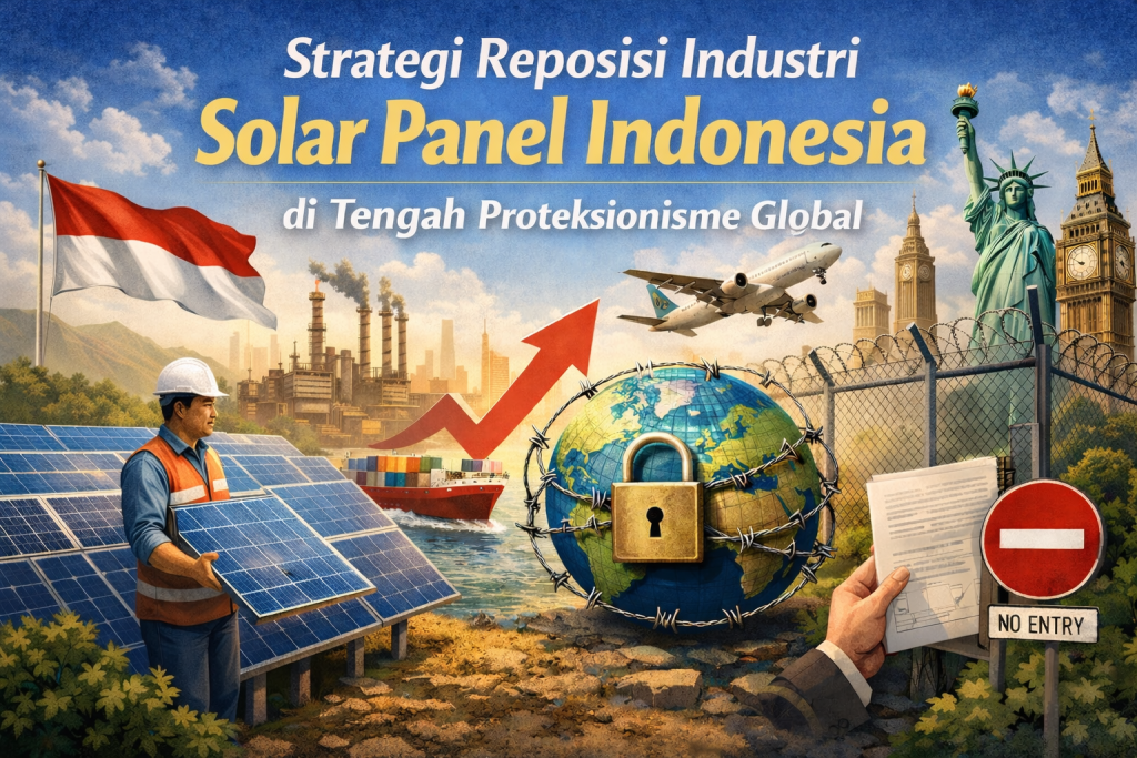 Strategi Reposisi Industri Solar Panel Indonesia di Tengah Proteksionisme Global