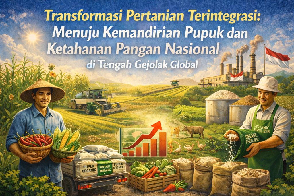 Transformasi Pertanian Terintegrasi: Menuju Kemandirian Pupuk dan Ketahanan Pangan Nasional di Tengah Gejolak Global