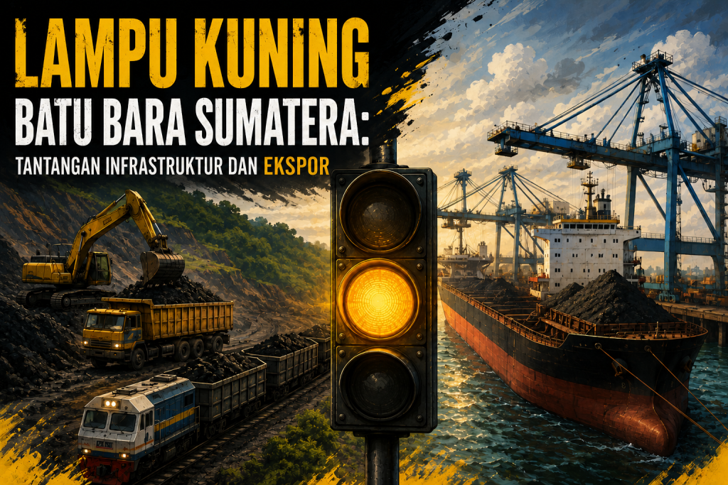 Lampu Kuning Batu Bara Sumatera: Tantangan Infrastruktur dan Ekspor