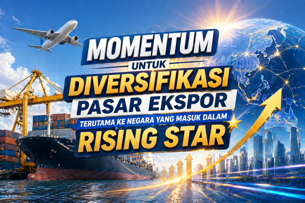 Momentum untuk Diversifikasi Pasar Ekspor Terutama ke Negara yang Masuk dalam Rising Star